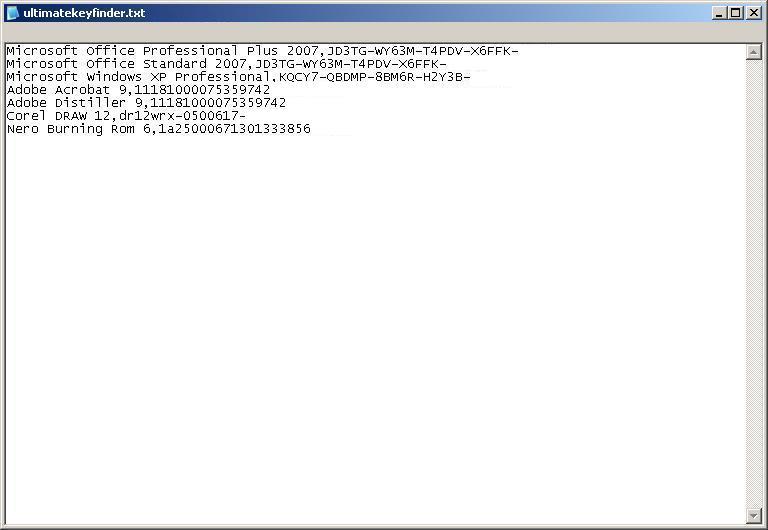Ultimate Key Finder - Screenshot #2