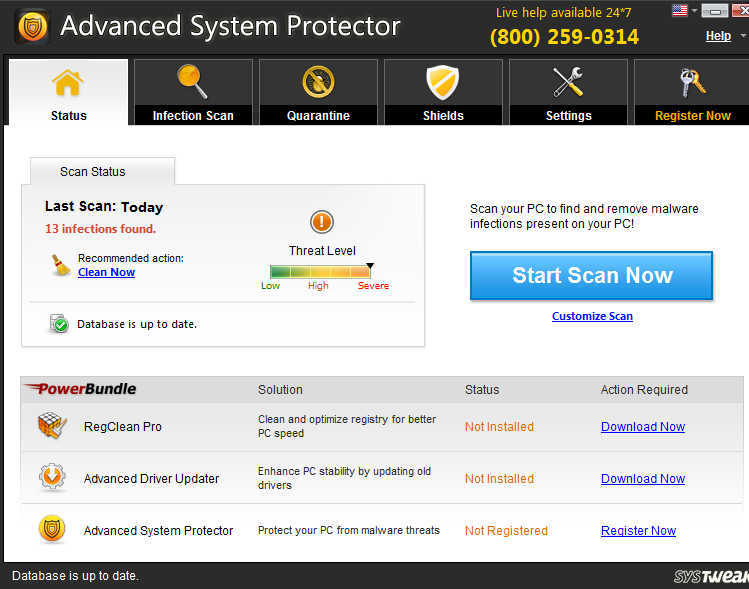 Advanced System Protector - Screenshot #2