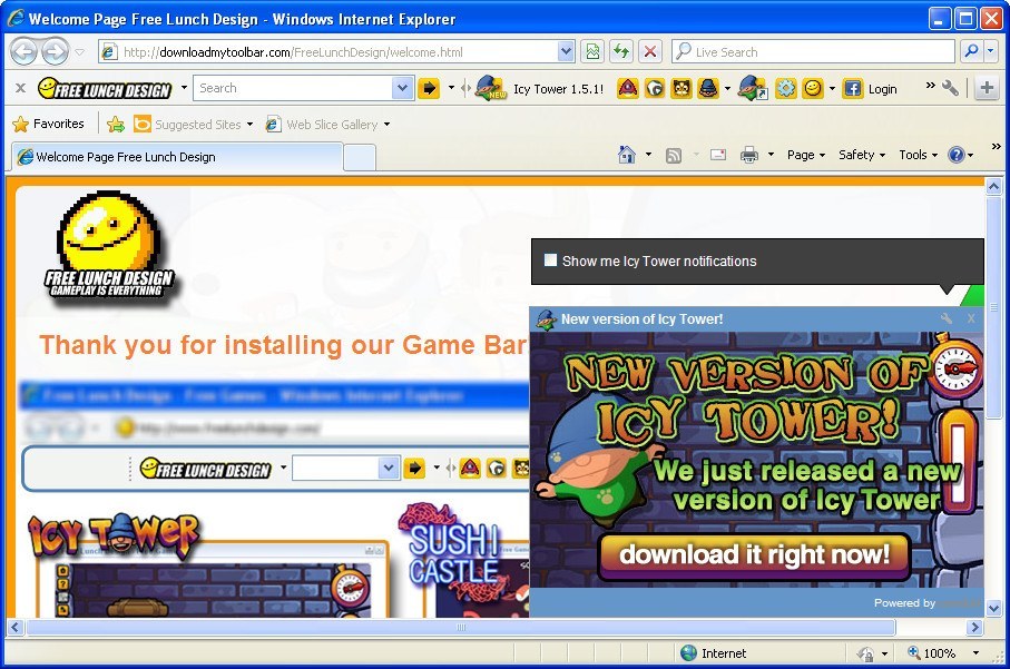 Free Lunch Design TB Toolbar - Screenshot #2