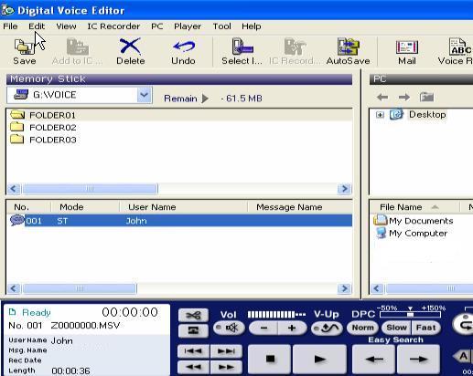 digital voice editor software for mac