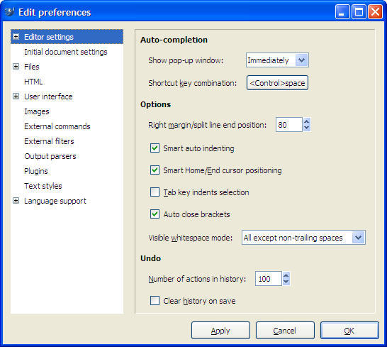 BlueFish - Screenshot #1