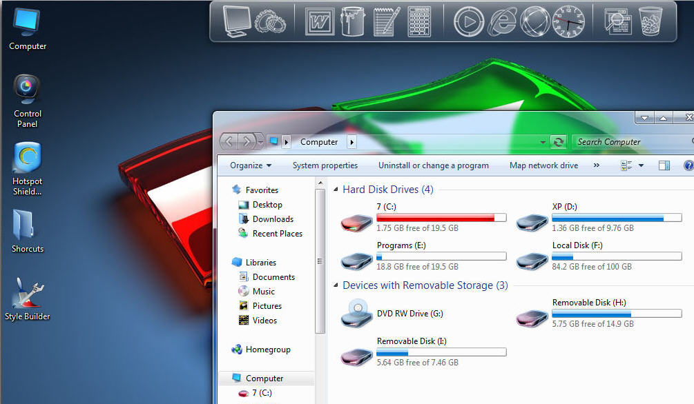 Crystal Skin Pack - Screenshot #2