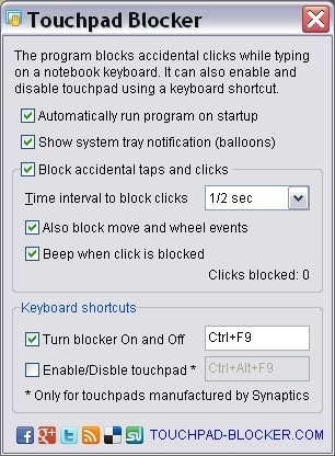 Touchpad Blocker - Screenshot #7