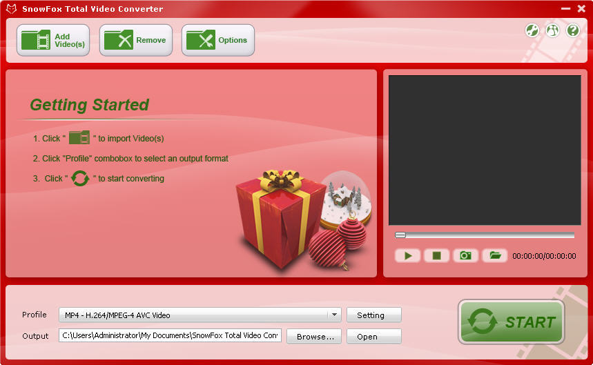 SnowFox Total Video Converter - Screenshot #7