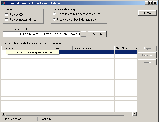 Collectorz.com MP3 Collector - Screenshot #1