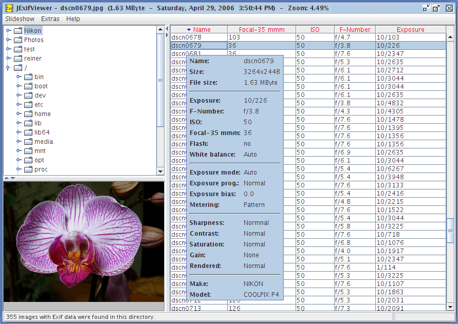 Exif Данные Фотографии Онлайн