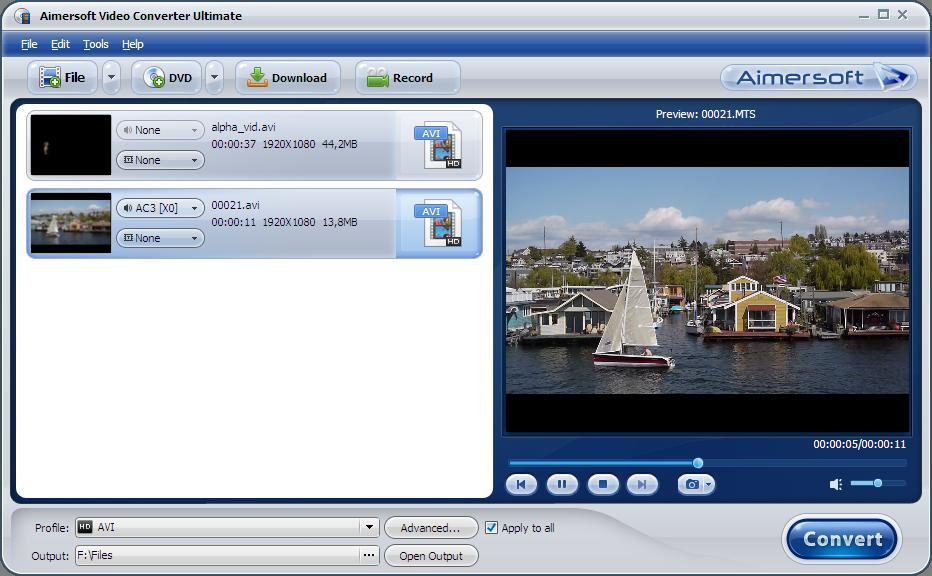 aimersoft video converter ultimate 4.0