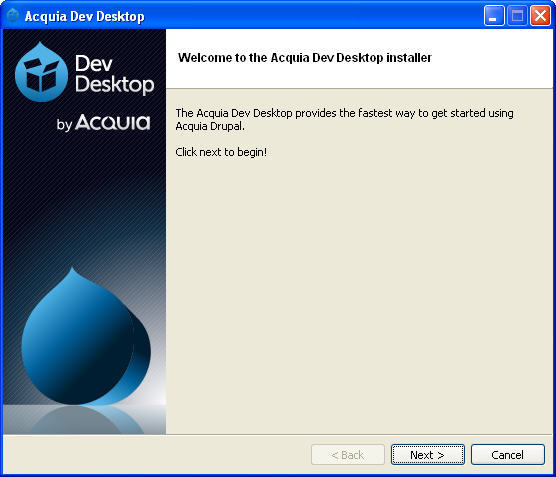 Acquia Dev Desktop - Screenshot #3
