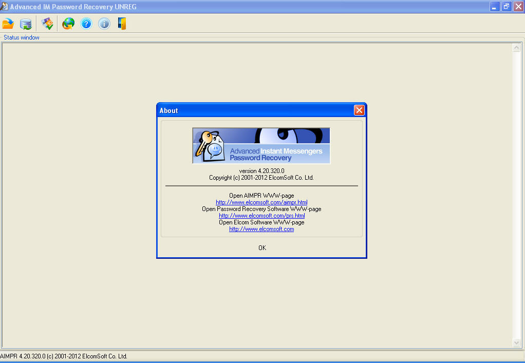 Advanced IM Password Recovery - Screenshot #5