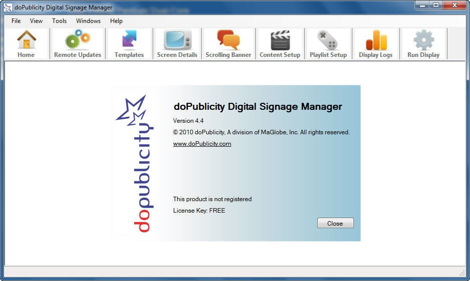 doPublicity Digital Signage Manager latest version Get best Windows software