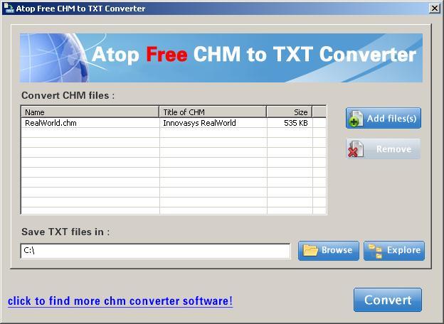 chm to word converter