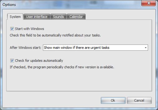 Desktop-Reminder - Screenshot #1