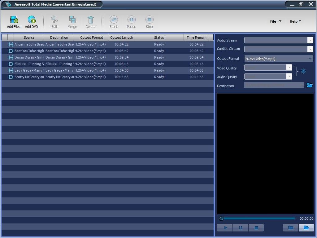 Aneesoft Total Media Converter - Screenshot #5
