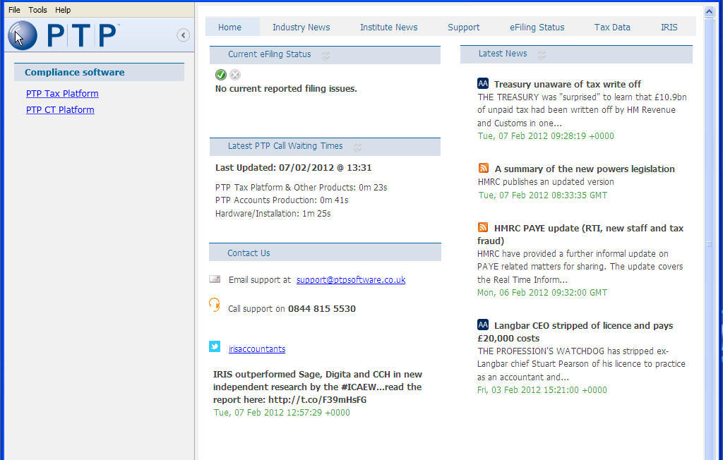 PTP Platform - Screenshot #2