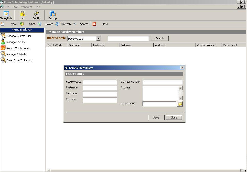 Class Scheduling System latest version - Get best Windows software