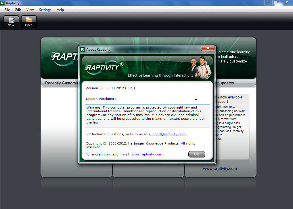 Raptivity - Screenshot #5