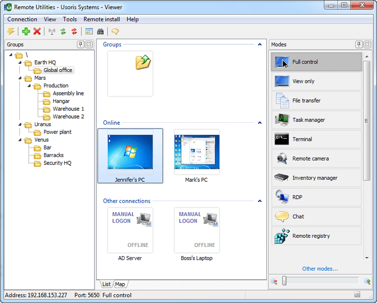 download the new Remote Utilities Viewer 7.2.2.0
