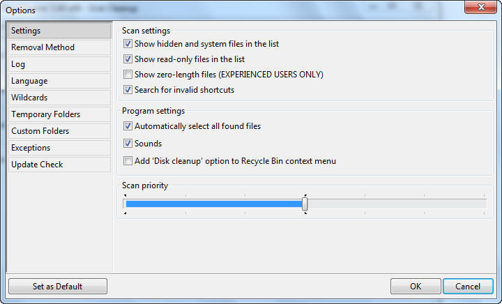 SBMAV Disk Cleaner - Screenshot #8