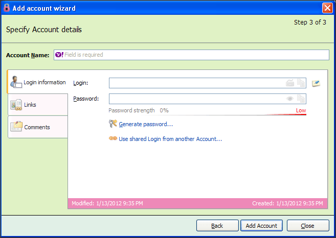 Chica Password Manager - Screenshot #9