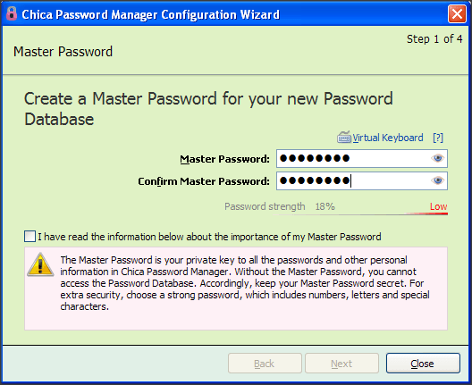 Chica Password Manager - Screenshot #8