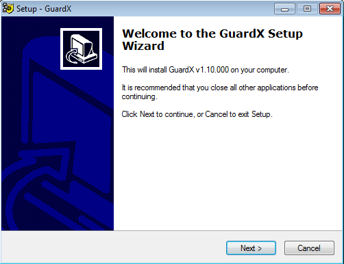 Guardex Control GuardX download for free - SoftDeluxe
