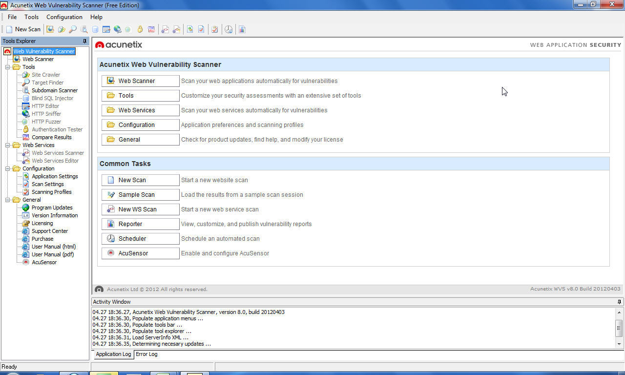 Acunetix Web Vulnerability Scanner - Screenshot #12