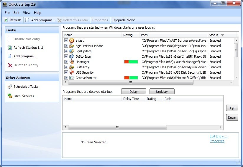Quick StartUp - Screenshot #6