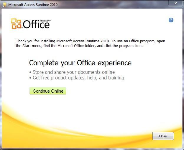 Microsoft Access 2010 Runtime latest version - Get best Windows software