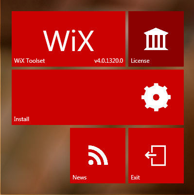 WiX Toolset - Screenshot #1