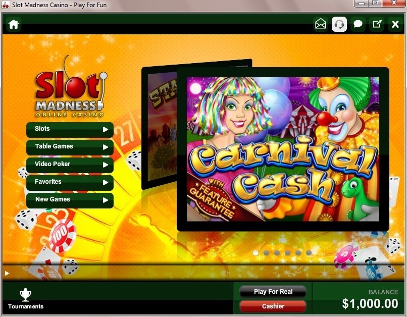 slot madness free no deposit bonus codes