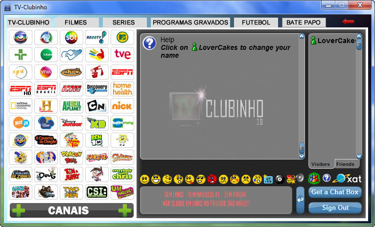 TV-Clubinho - Screenshot #1