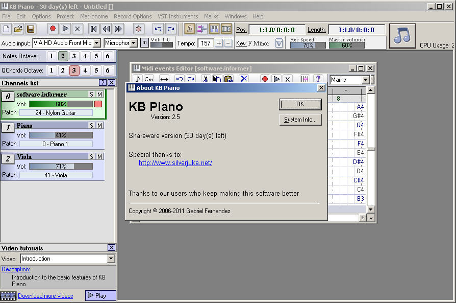 KB Piano download for free - SoftDeluxe