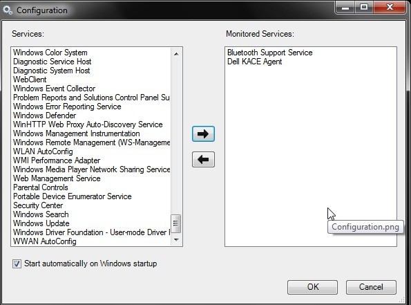 Windows Service Monitor - Screenshot #3