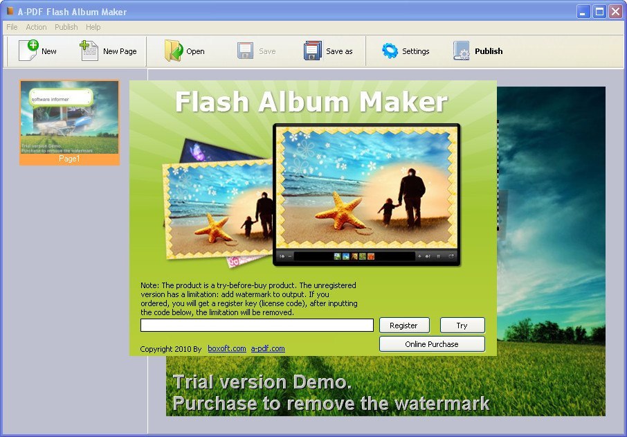APDF Flash Album Maker latest version Get best Windows software