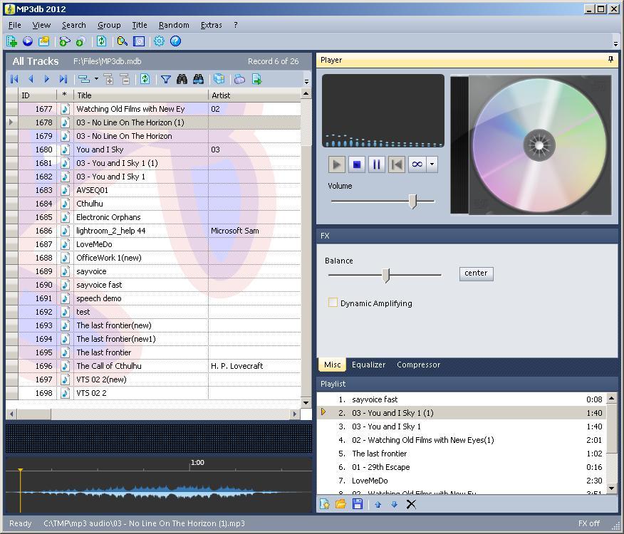 MP3db 2012 - Screenshot #4