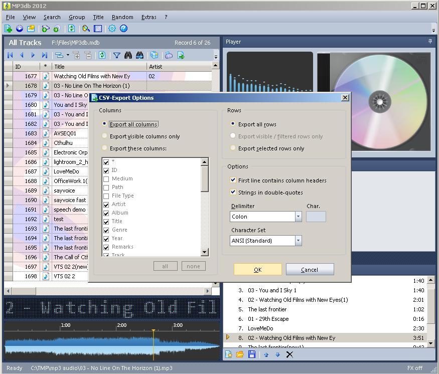 MP3db 2012 - Screenshot #3