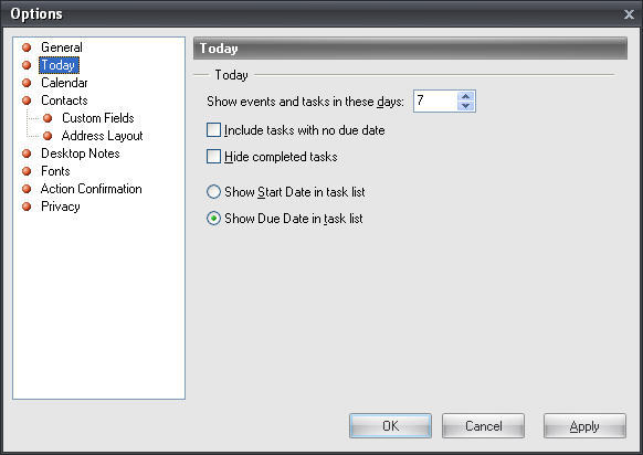 Efficient Man's Organizer - Screenshot #6