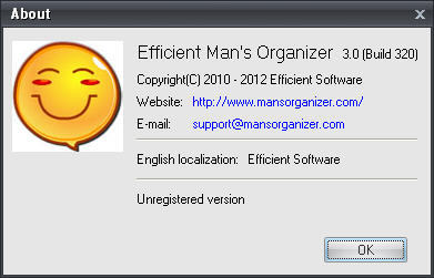 Efficient Man's Organizer - Screenshot #5