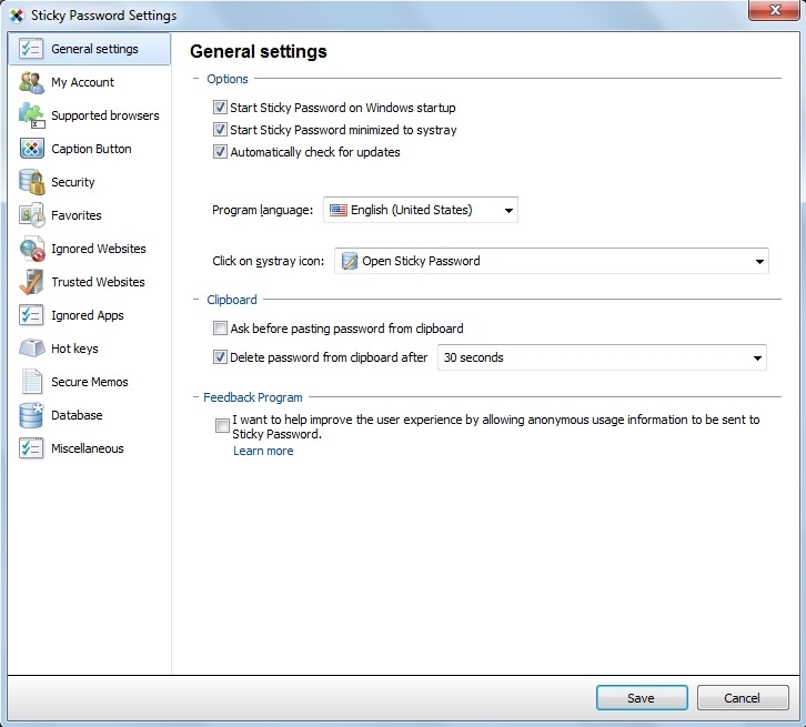Sticky Password - Screenshot #17