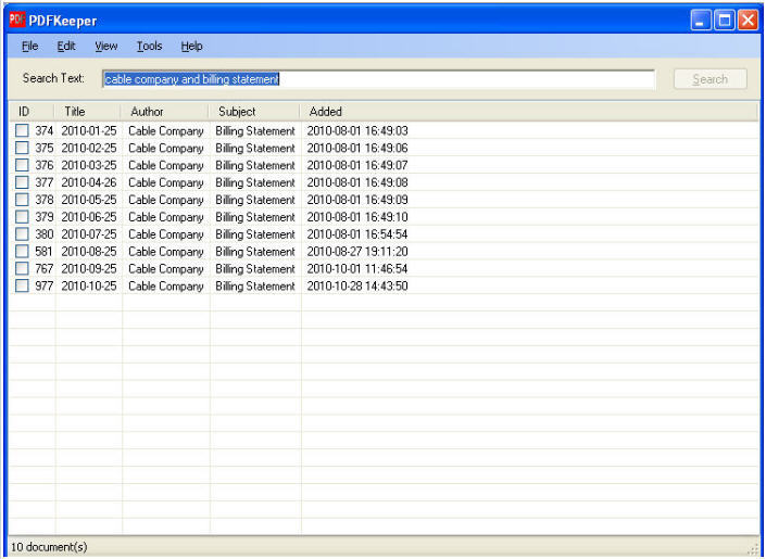 PDFKeeper - Screenshot #2