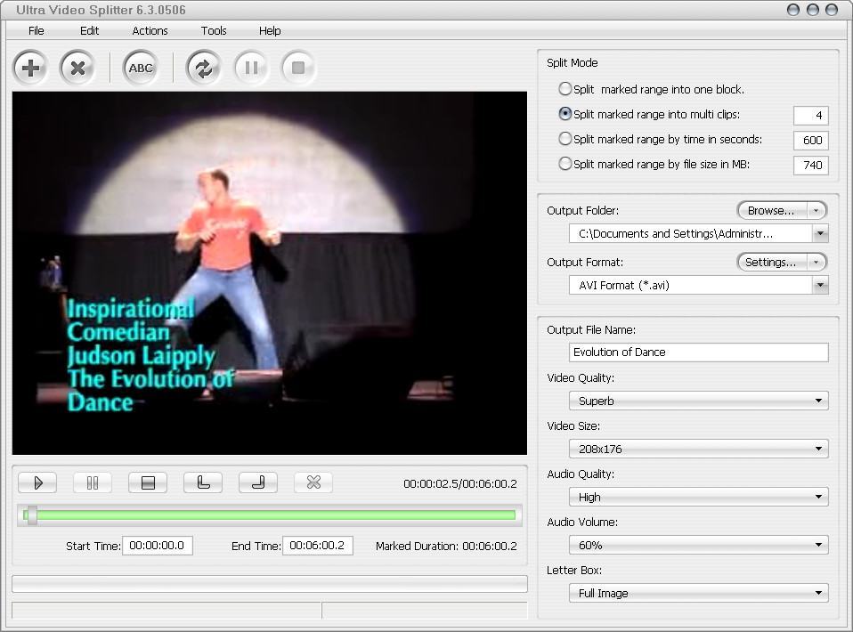 Ultra Video Splitter - Screenshot #9