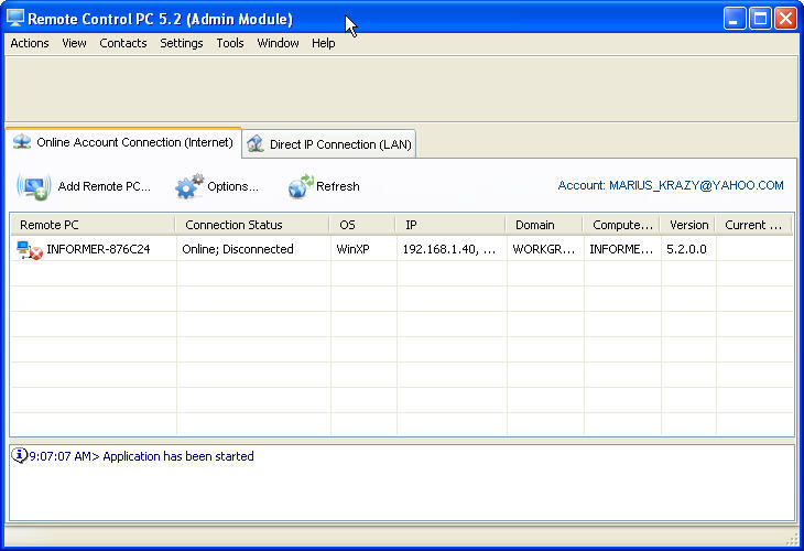 Remote Control PC - Screenshot #7