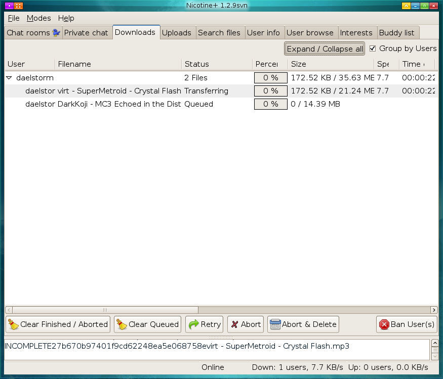 Nicotine+ - Screenshot #3