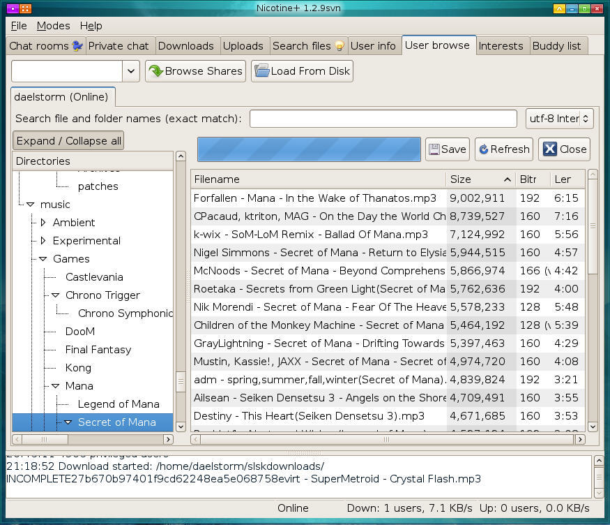 Nicotine+ - Screenshot #2