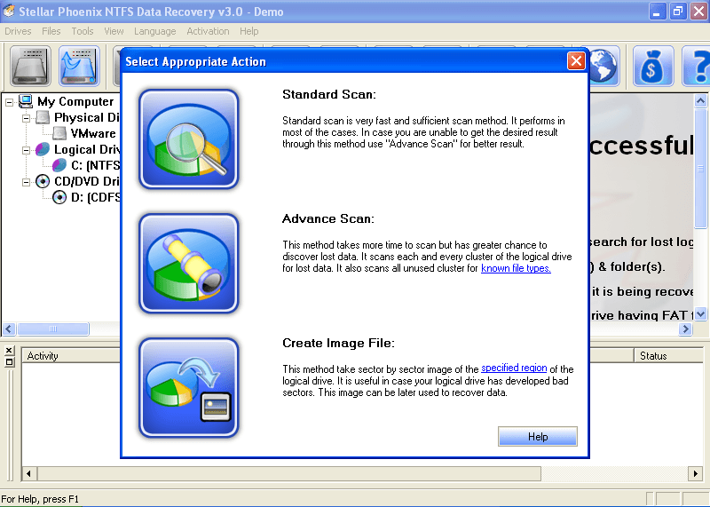 Stellar Phoenix NTFS Data Recovery - Screenshot #8