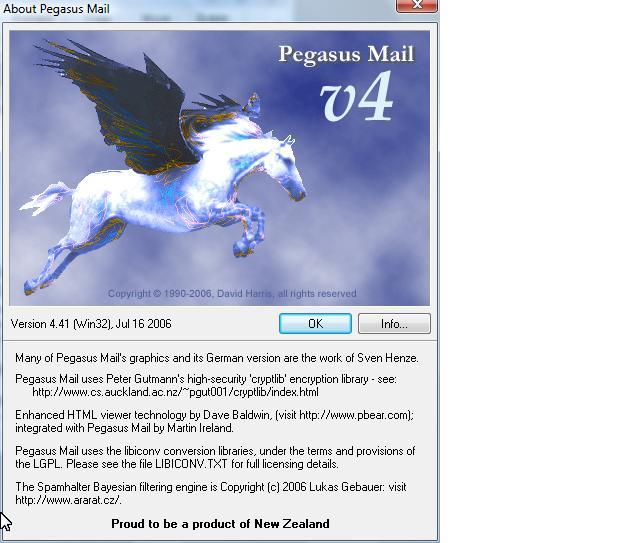 Pegasus Mail - Screenshot #6