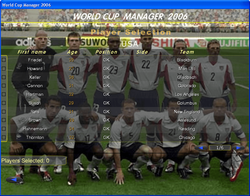 World Cup Manager 2006 latest version Get best Windows software