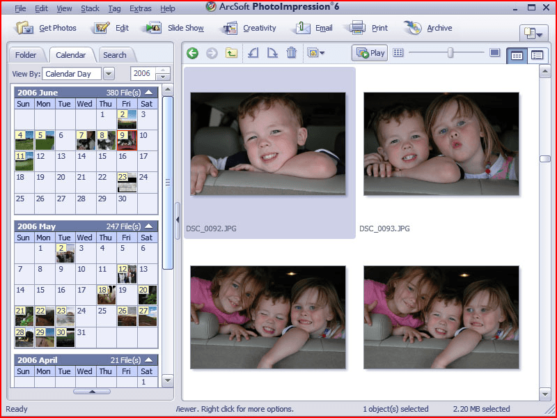 arcsoft photoimpression software download