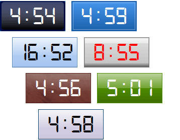Digital Clock GT-7 - Screenshot #5