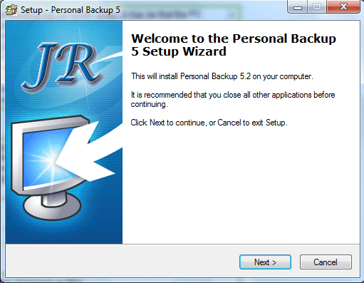 Personal Backup 6.3.5.0 for windows download